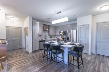 Wood plank inspired flooring